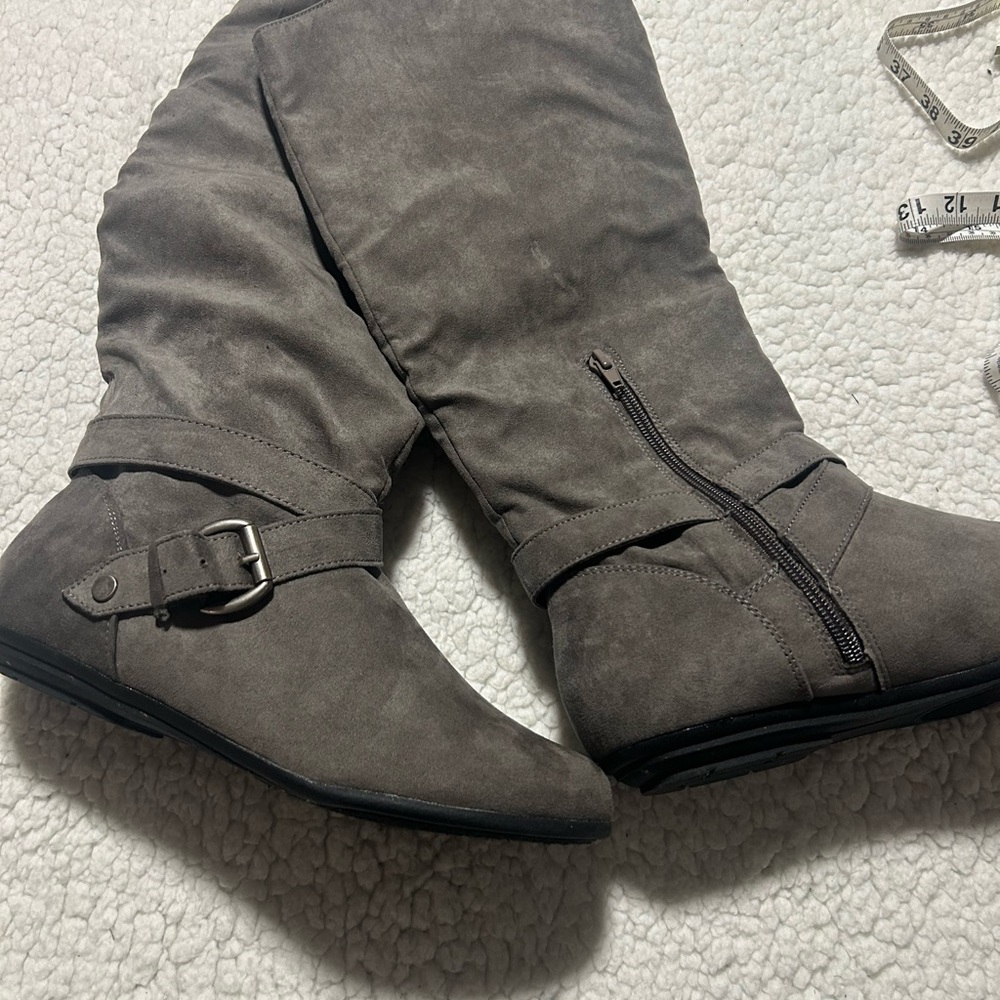 NEW WOT Rampage Stylish Gray Women's Boots